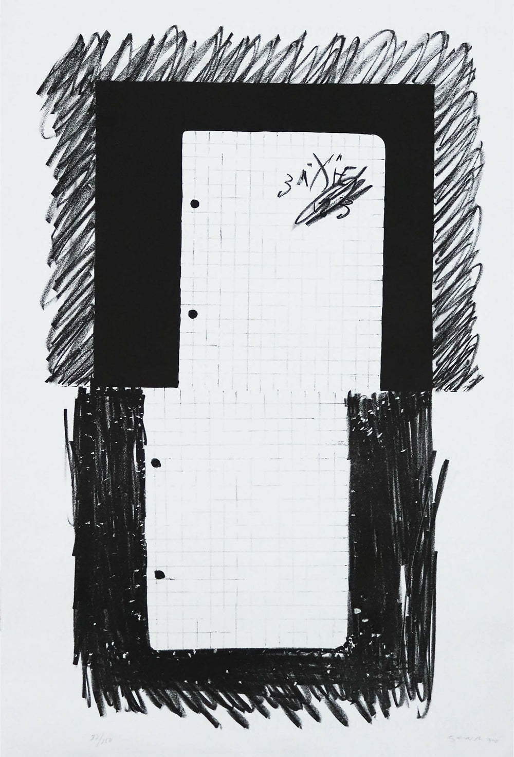 Antonio-Sena-s-Titel-Serigraphie-s-Papier-Nr.-27-150-Maße-56x38-cm-1970