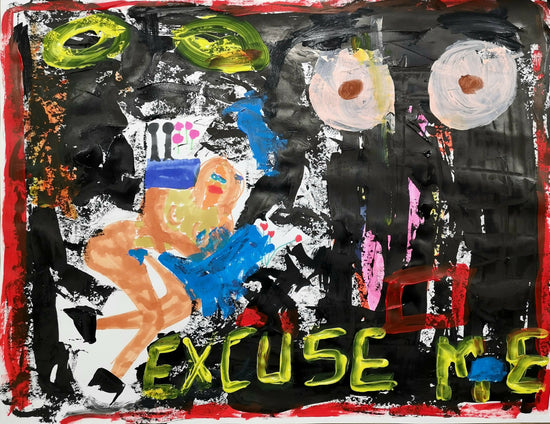 16-2025 Nachttänzer 50x65 €350