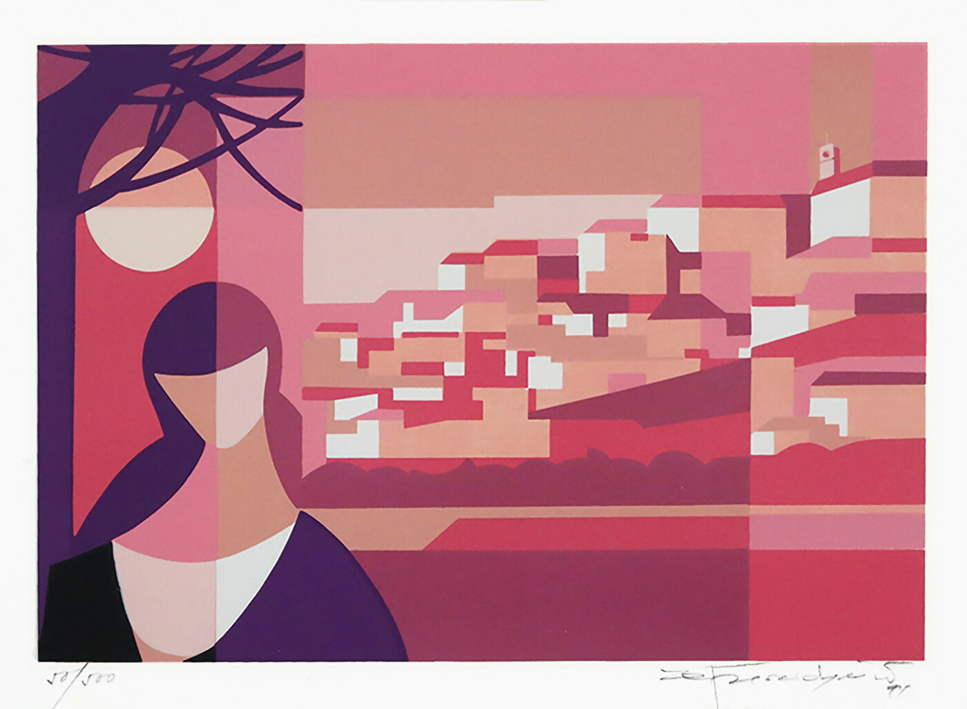 Ze-Penicheiro-S-titulo-serigrafia-s-papel-50-500dim-30x40-cm-mold-46x56cm-1991-