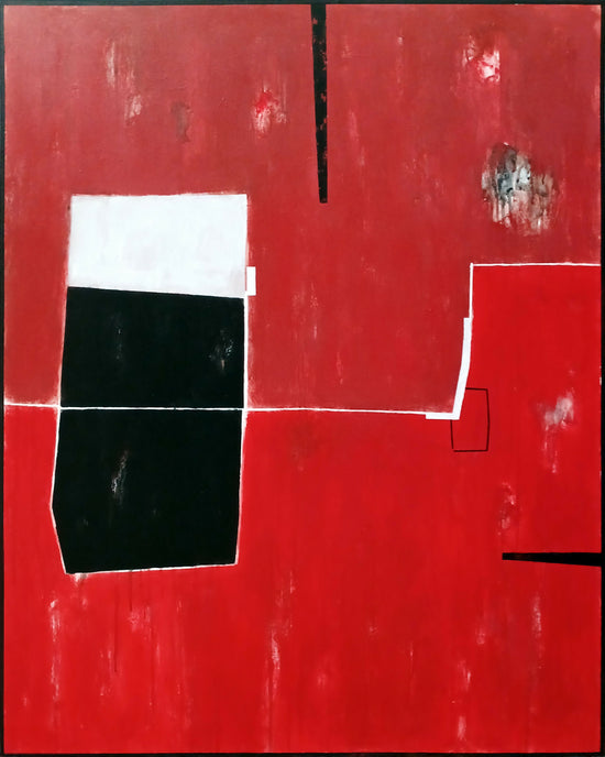 Seltsames Land II (Acryl-Leinwand 100x80)