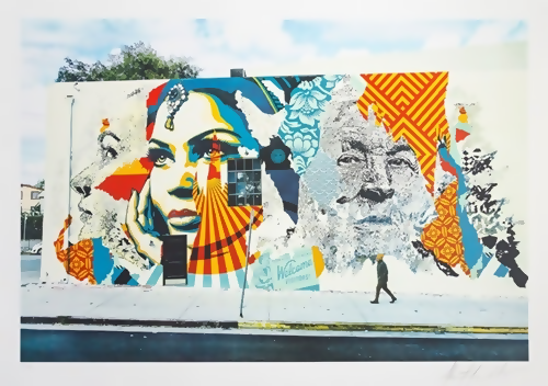 Vhils e Shepard Fairey