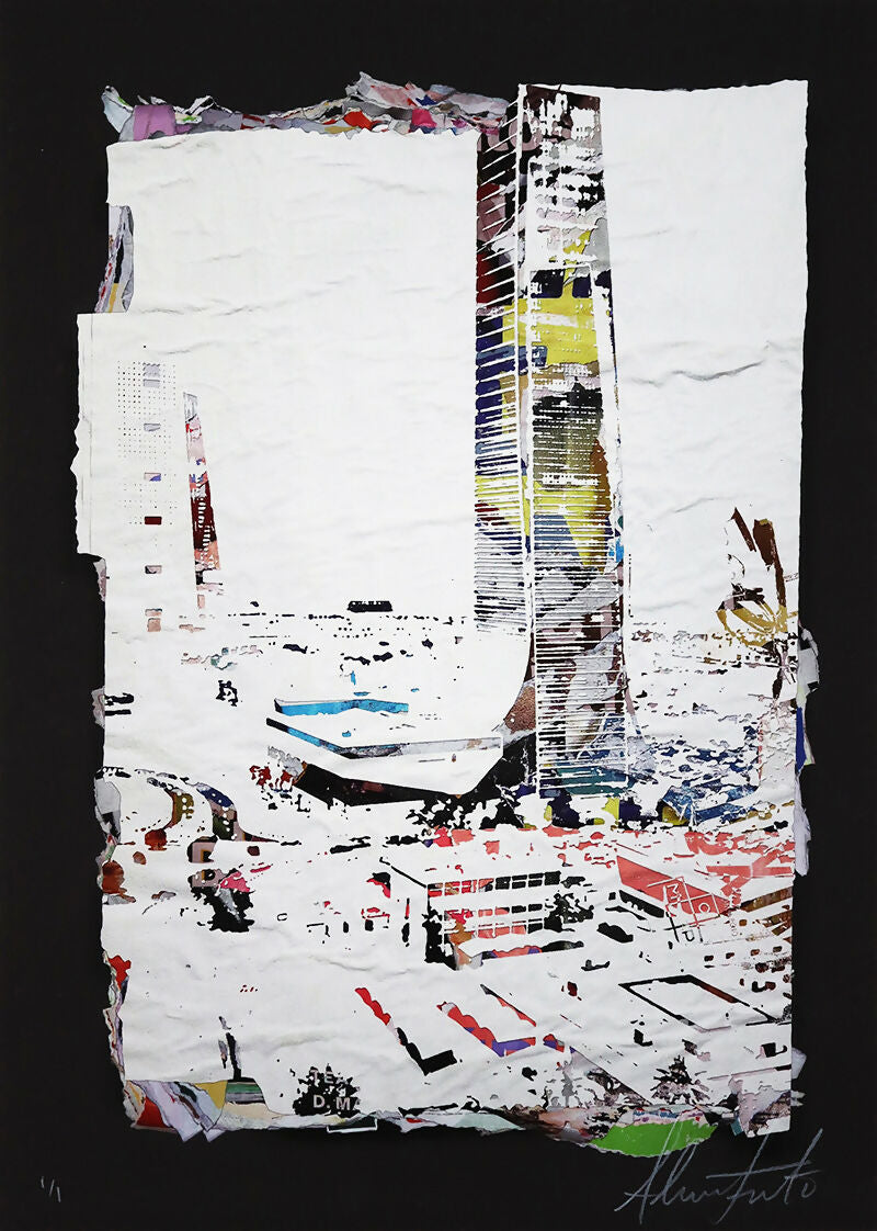 Vhils - Layers - Serigrafia