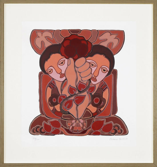 
                  
                    Antonio Carmo - Título - Serigrafía - Papel - N.° 127 - 230 - Mancha - 40 x 36 cm - Molde - 65 x 61 cm - 1985
                  
                