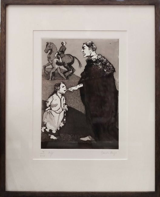 Paula Rego - Bait, 1999 - Gravura
