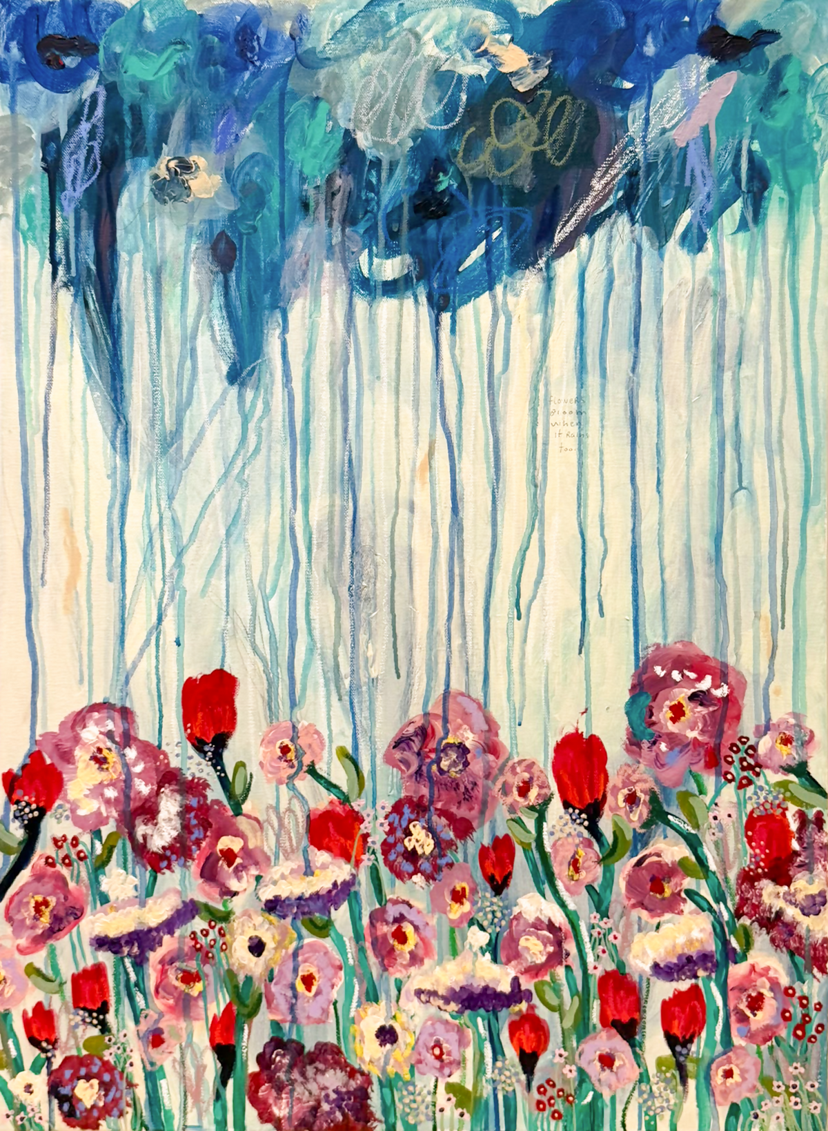Carolina Eusébio - Rain, 2026 - Pintura