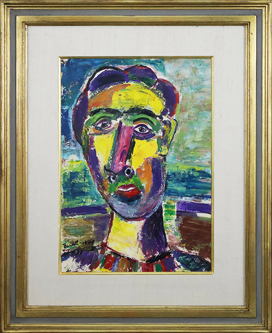 
                  
                    Título de Michael Barrett, papel acrílico, molde, 1979
                  
                