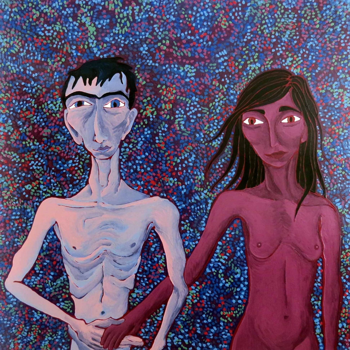 Hugo Castilho - De mãos dadas - Pintura