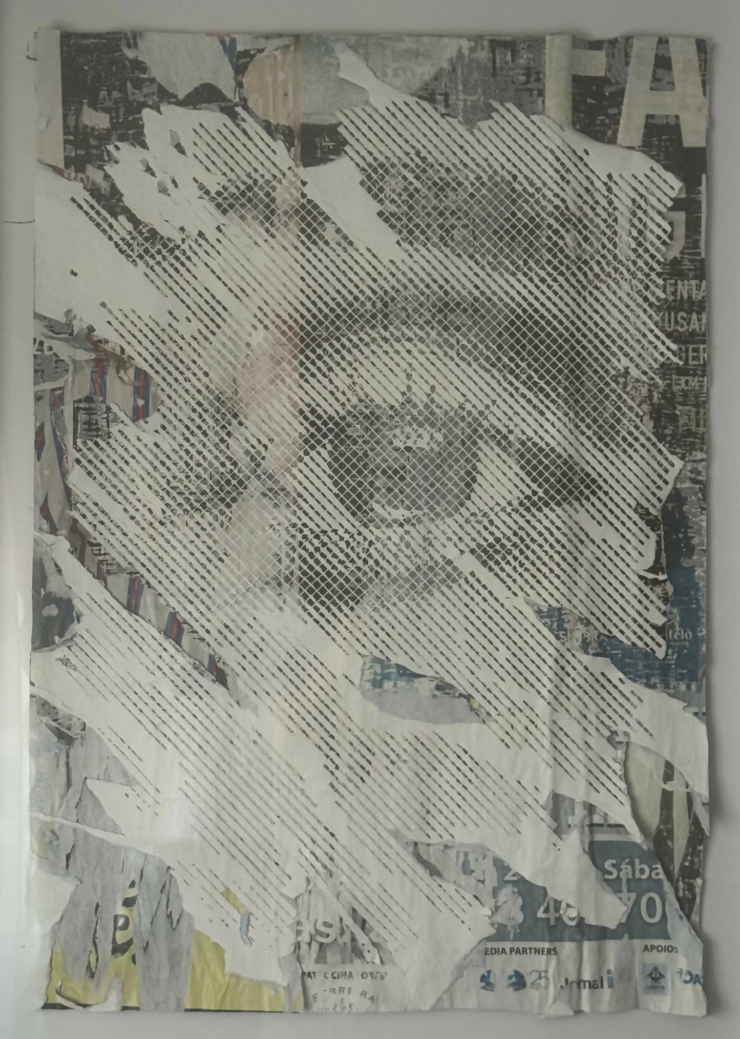 Vhils - ALLUSION, 2019 - Serigrafia