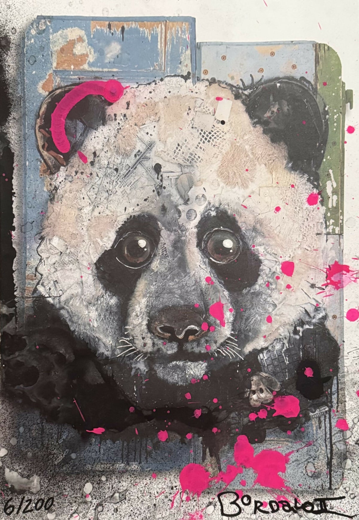 Bordalo II - Panda Edição Especial - Serigrafia