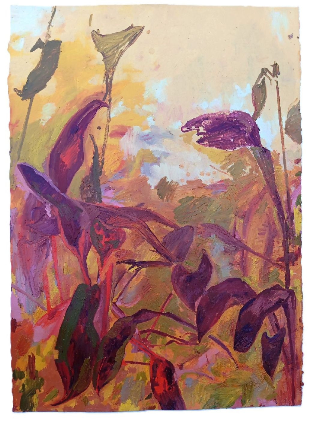 Maria Luísa Capela - Sem título - Pintura