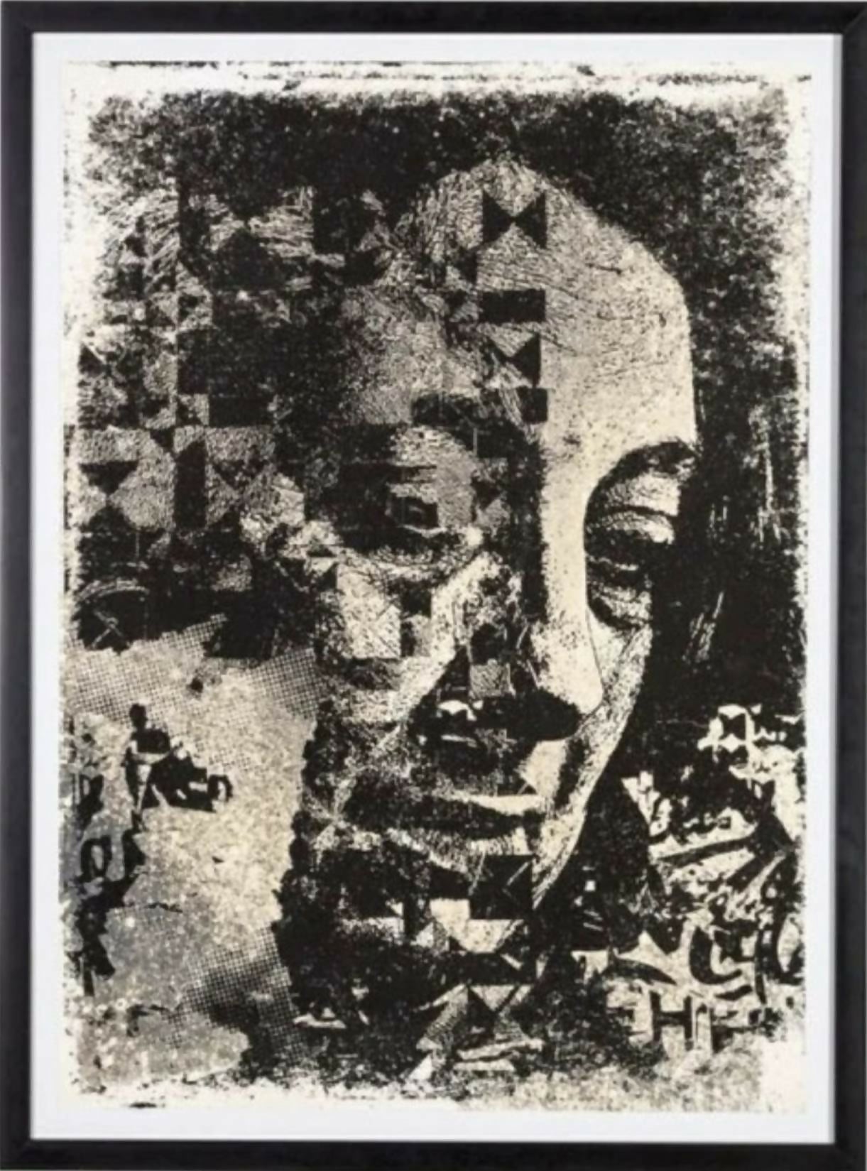 Vhils - Diffusion - Serigrafia
