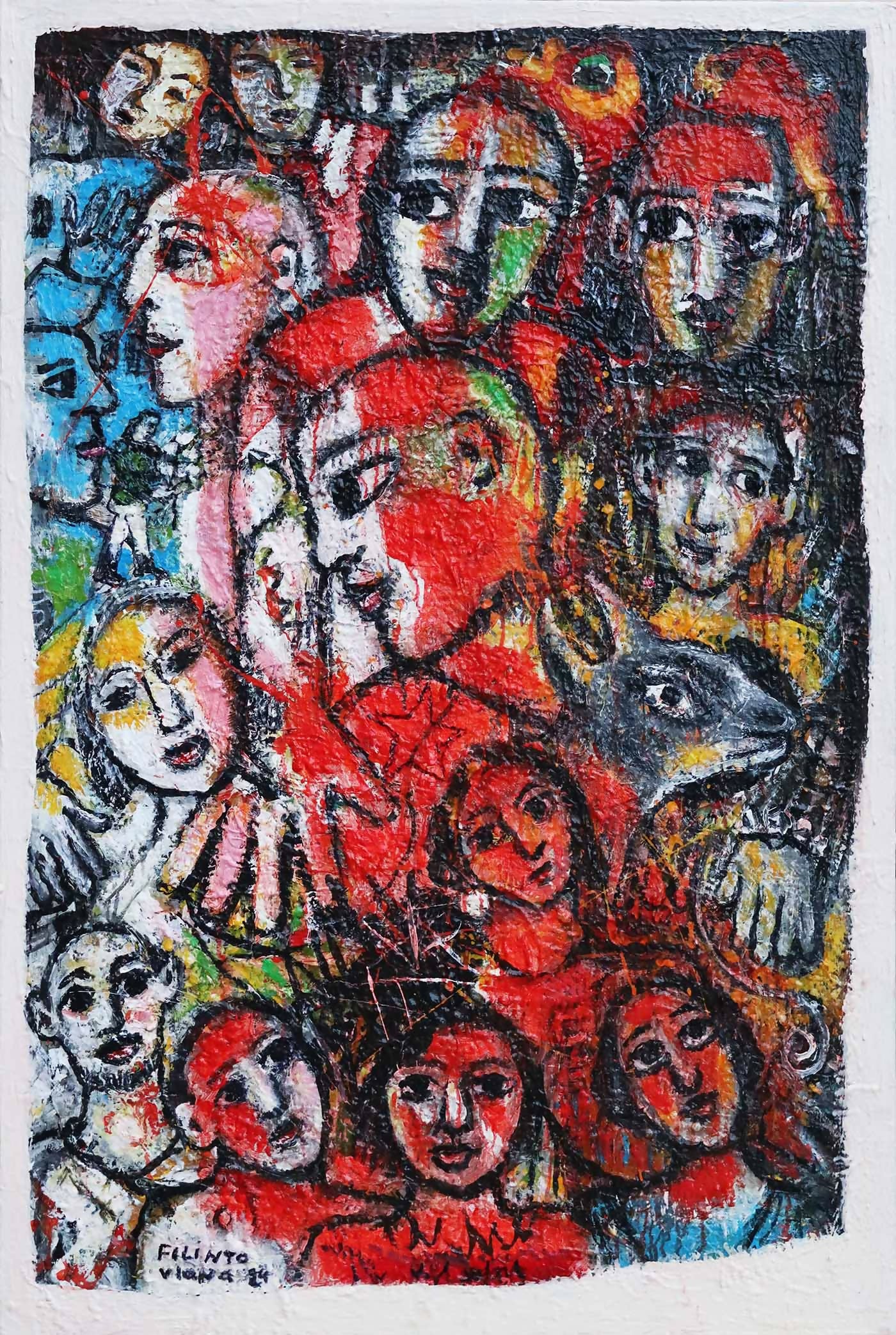 Filinto-Viana-O-grupo-dos-quimze-acrilico-s-tela-120x100-cm-2024