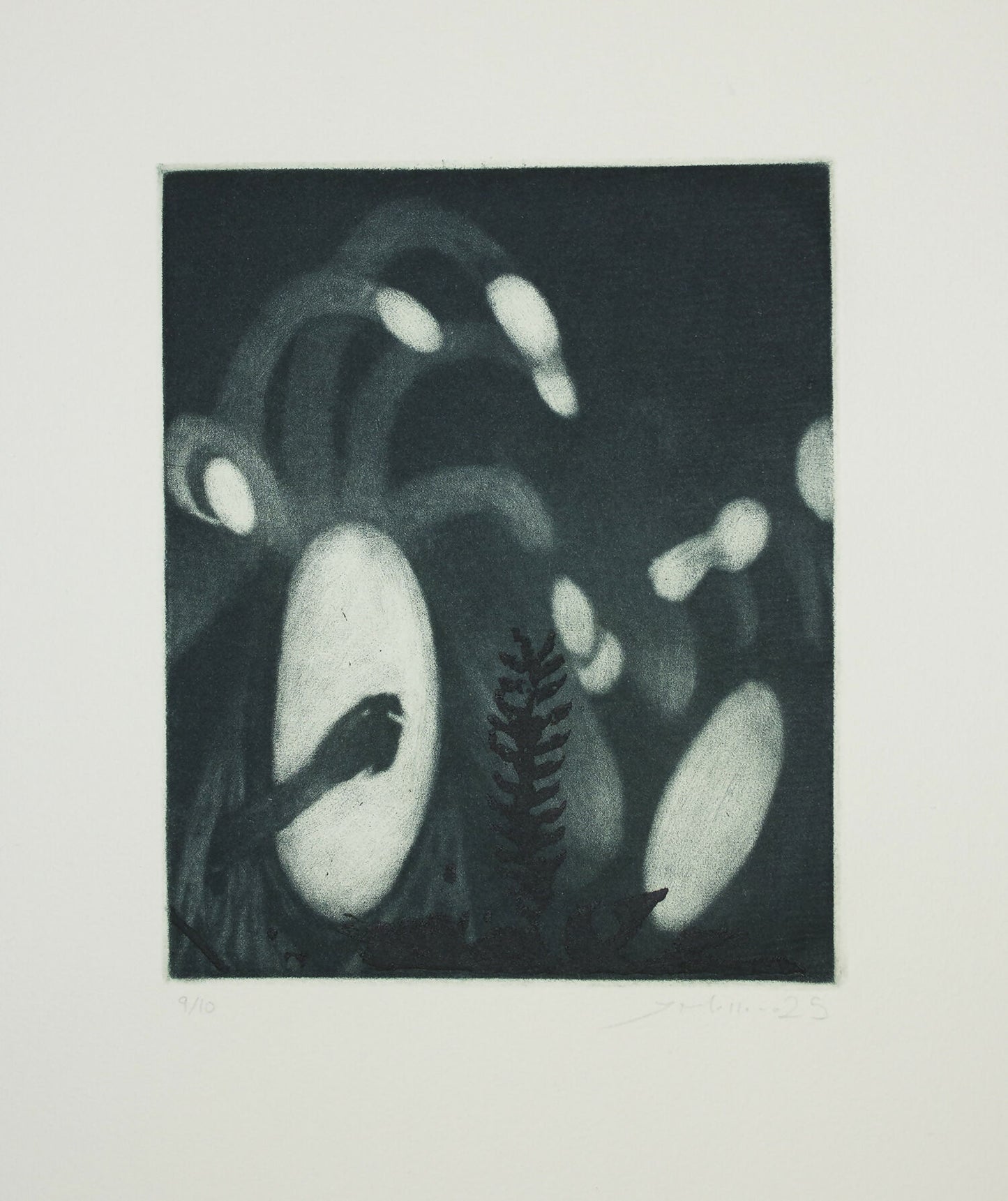 João Massano - Tangled roots preplex her ways - Serigrafia