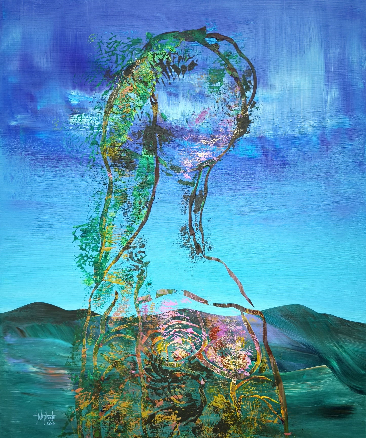 Luís Liberato - Pareidolia III - Pintura
