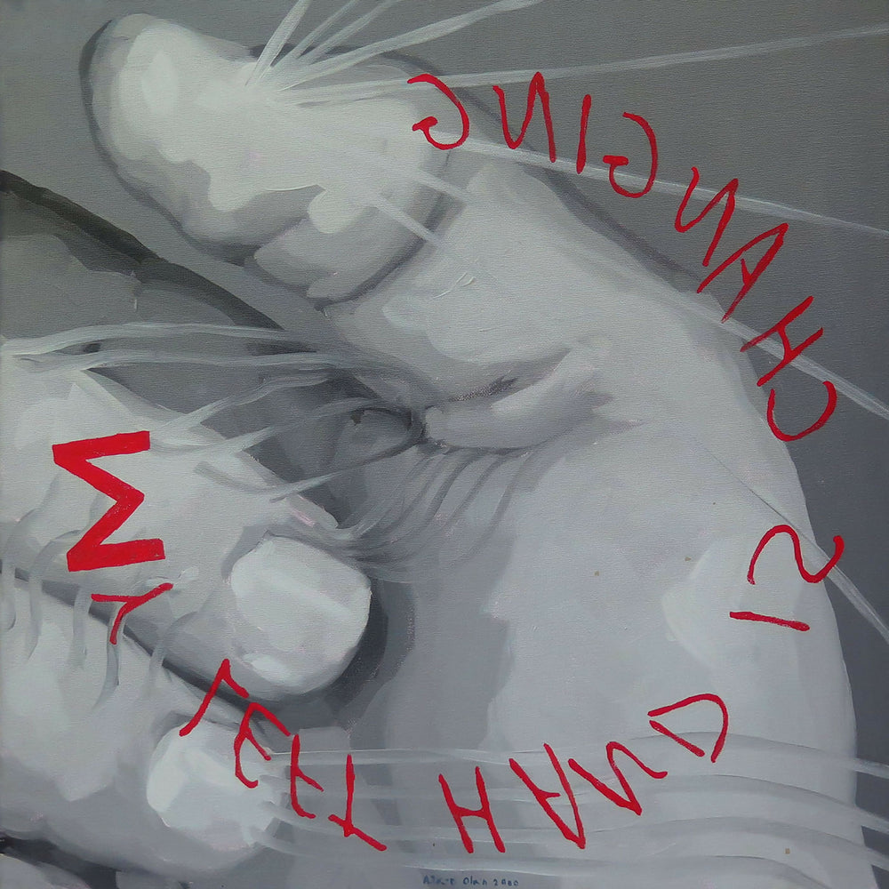 Antonio-Olaio-My-left-hand-is-changing-Oleo-sobre-tela-Dimensao-41-x-41-cm-2000