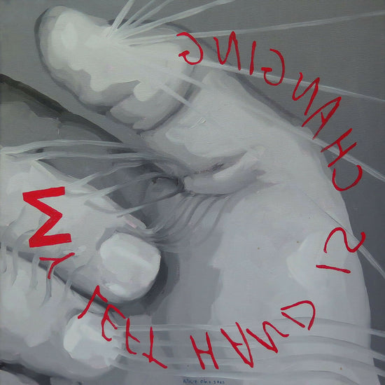 Antonio-Olaio-My-left-hand-is-changing-Oleo-sobre-tela-Dimensao-41-x-41-cm-2000