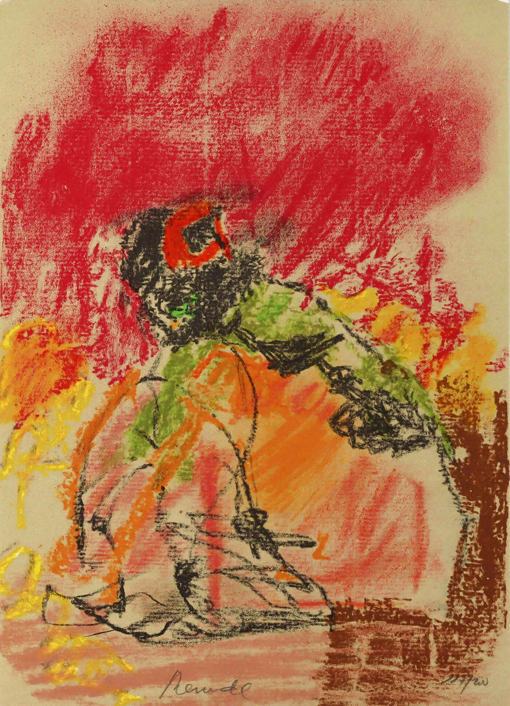 Julio-Resende-da-Serie-Goa-litografia-s-papel-no-117-200.-25x18-cm