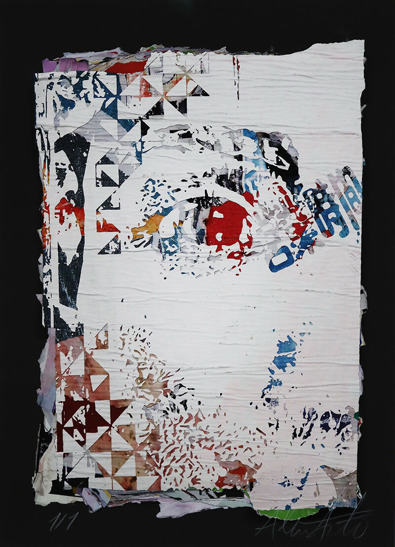 Vhils - Layers - Serigrafia