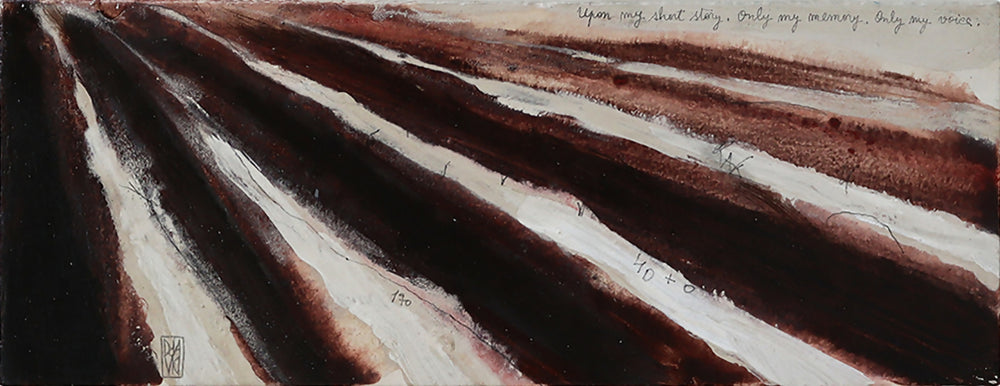 Daniel-David-Composición-MMXV-I-Acrílico-Lienzo-Montado-sobre-Soporte-Rígido-17x46cm-Molde-295x585cm-2015-