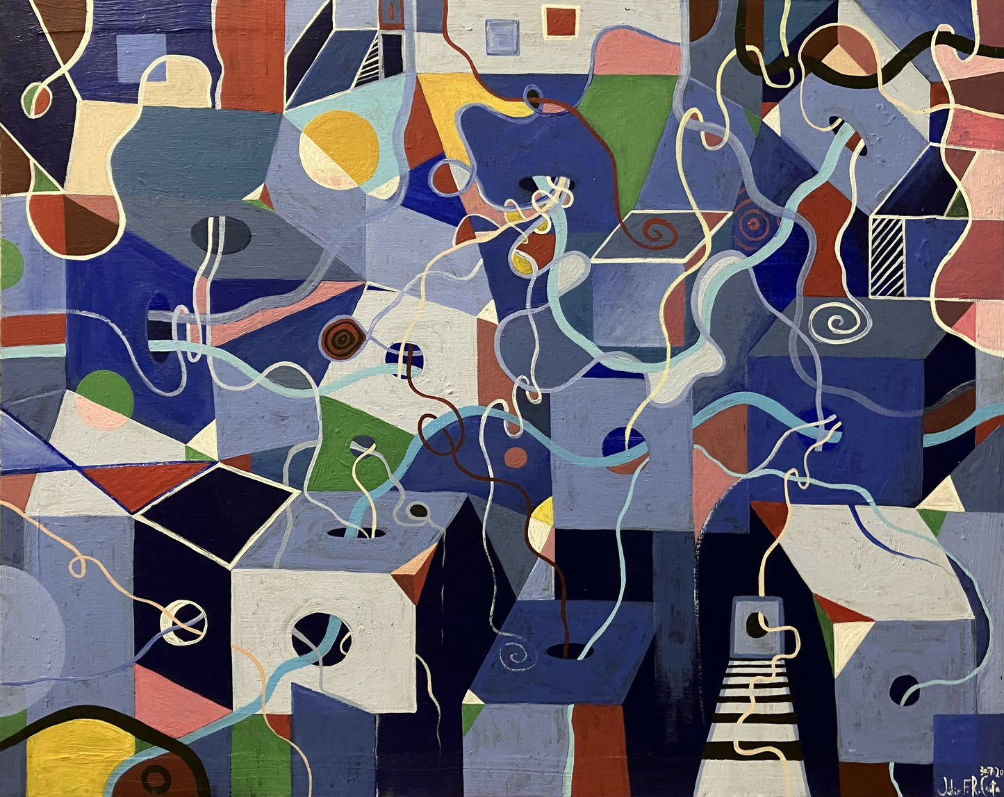 Júlio F. R. Costa - Lixo estético #2 - Pintura
