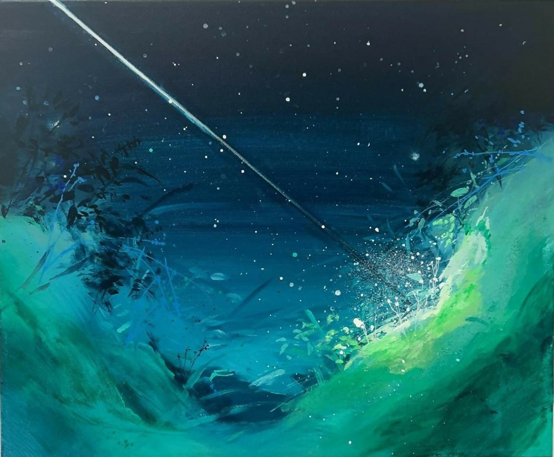 Todo es posible 40 x 50 cm., mixta sobre lienzo