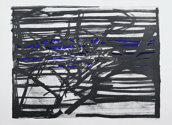 
                  
                    Vieira-da-Silva-Bleu-Blanche-Noir-Litografia-s-papel-no93-100-55x75-cm-1
                  
                