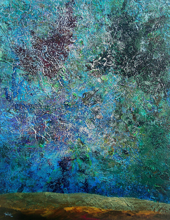 Habitat V Acrílico sobre tela (100x80cm) 2025