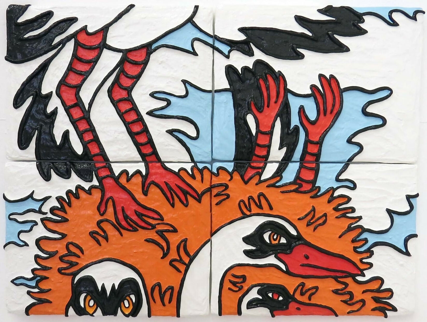 Hugo Castilho - Vai lá para o teu ninho, ver filmezinhos japoneses - Pintura