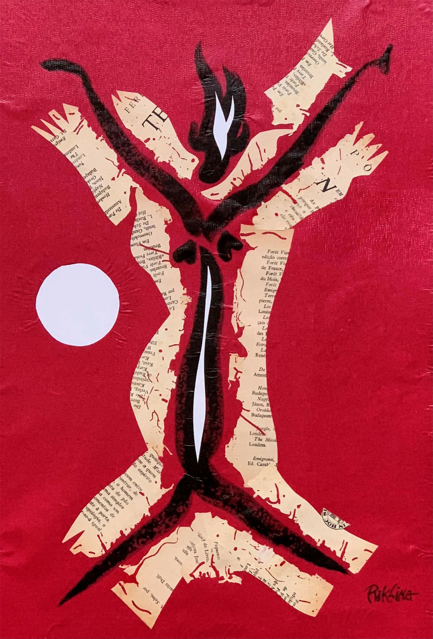 Rik-Lina-Magic-Tree-tinta-e-colagem-sobre-papel-47-x-34-cm-2024-20000