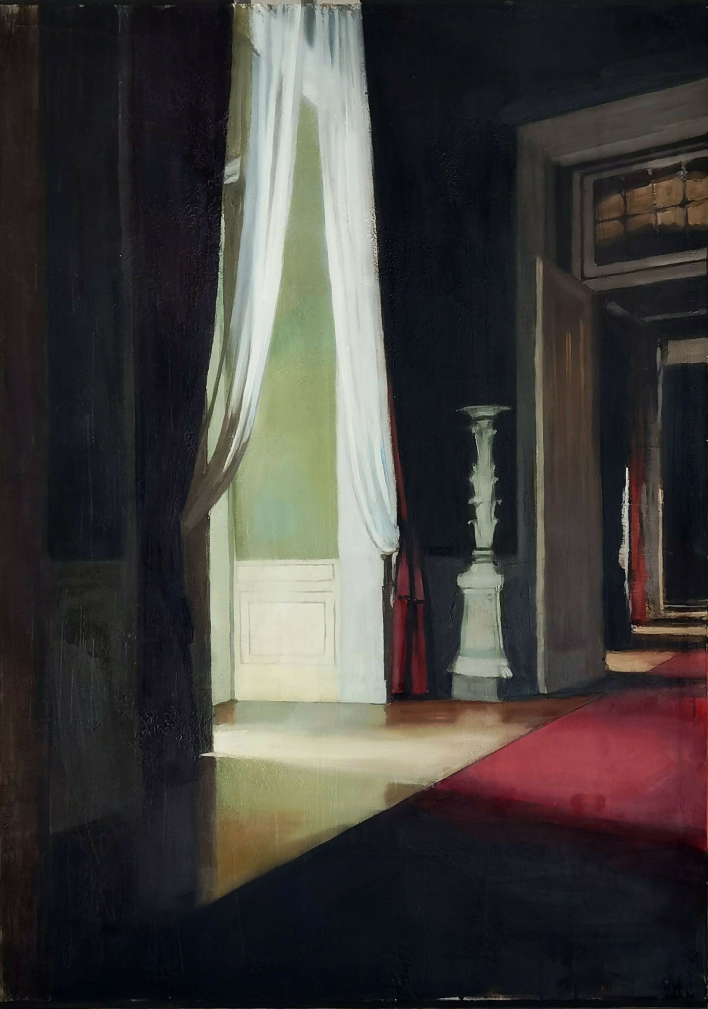 Branislav-Mihajlovic-Corredor-do-Palacio-I-oleo-sobre-papel-colado-sobre-tela-100-x-70-cm-scaled