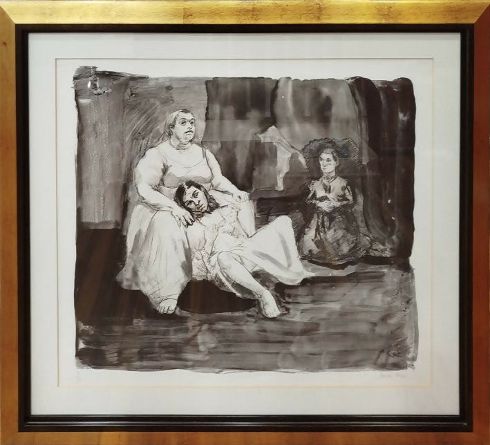 Paula Rego - "The Keeper", Jane Eyre Series, 2001 - Litografia