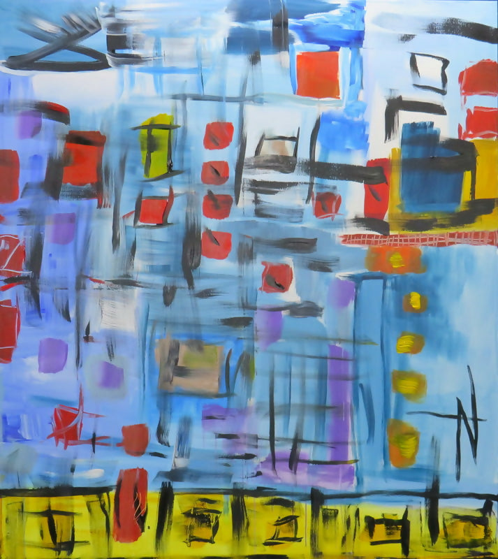 Natália Gromicho - Happy Day - Pintura