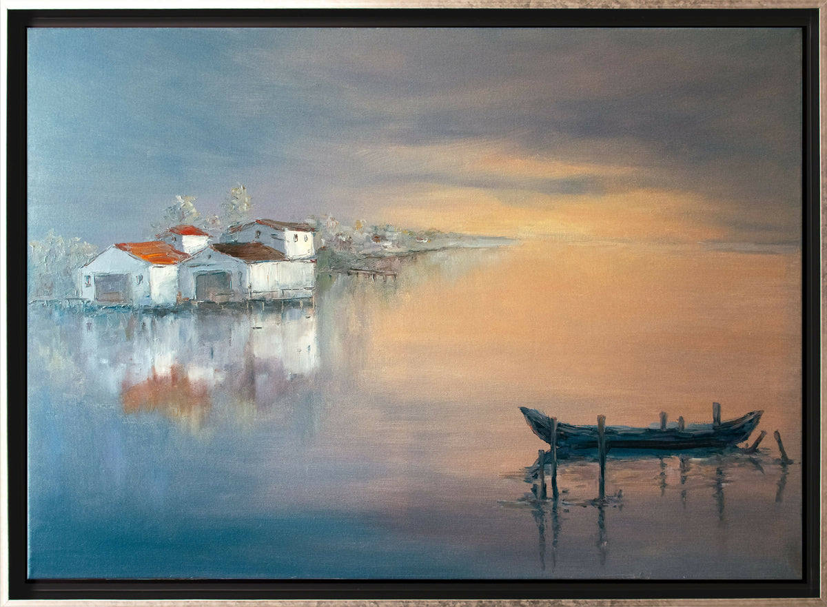 Oxana Shimanchuk - Reflexos ao amanhecer (II), 2025 - Pintura