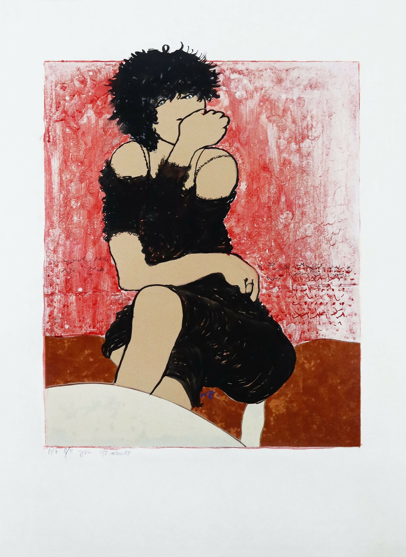 Joao-Cutileiro-s-titulo-Serigrafia-Intervencionada-s-papel-8-11-1984