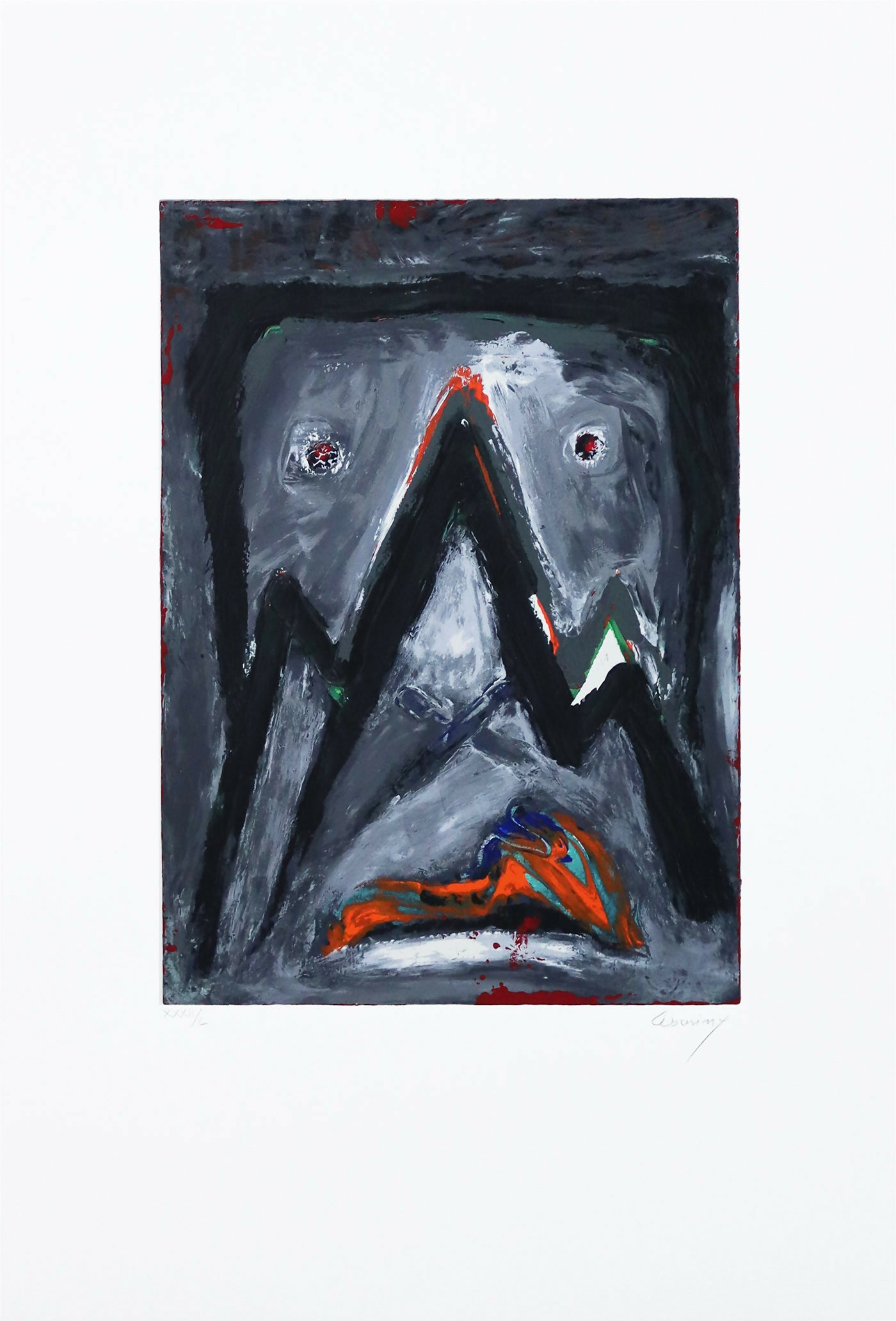 Mario-Cesariny-Drama-da-Bruxa-Ma-serigrafia-s-papel-XXXII-C-mancha-34x24-cm-total-56x38-cm