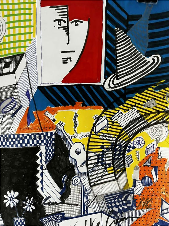 Ike-Ferreira-Auf-der-Suche-nach-Acryl-und-Stift-auf-Papier-30-x-21-cm-2024-50000
