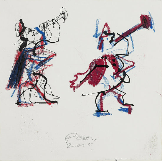 Julio-Pomar-mixed-technique-on-paper-229-x-231-cm