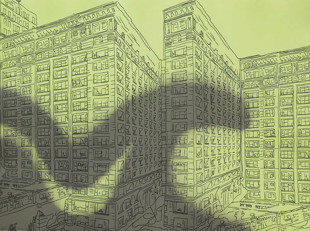 Pedro Calapez, título del artista, grabado sobre papel, 28, 50 x 56,5 x 76 cm, 2006