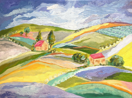 paisaje petrolero
