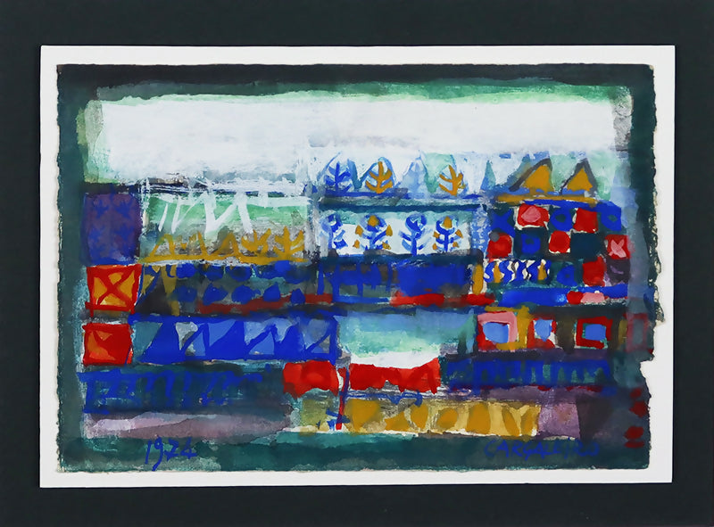 Manuel Cargaleiro - Sem título, 1974 - Pintura