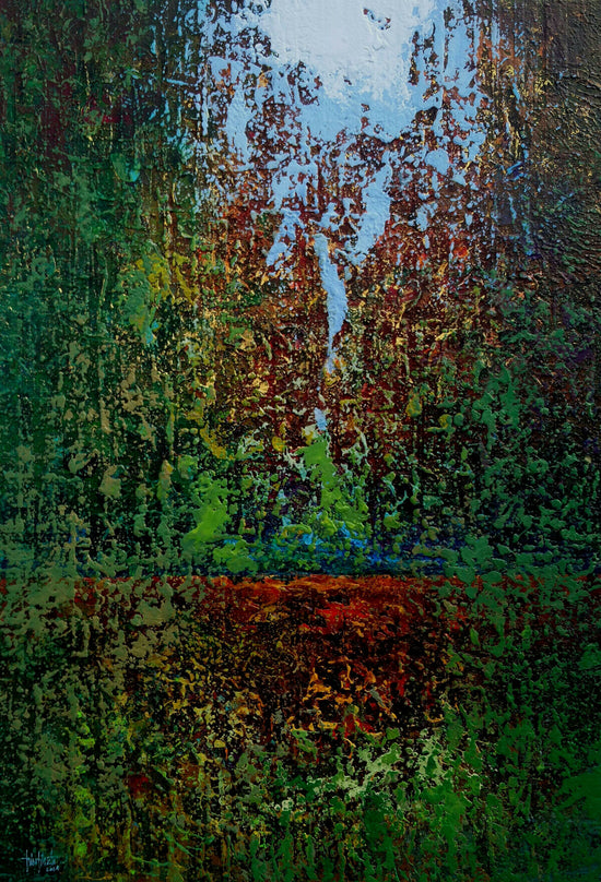 HAbitat XVI Acrílico sobre tela (100x70x4cm) 2025
