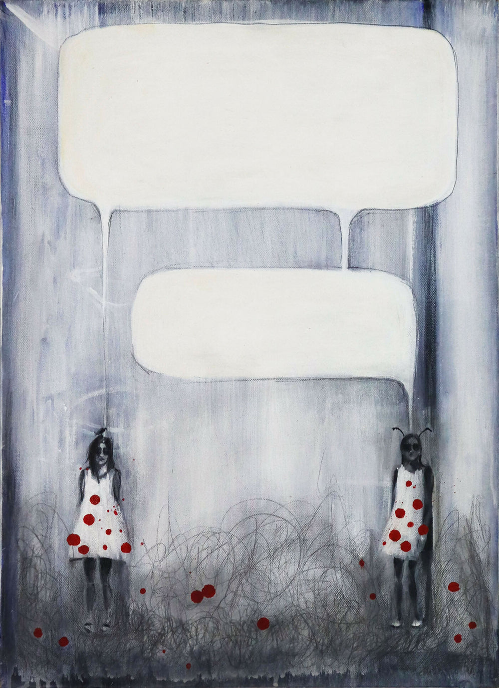 Anna-Stankiewiez-Wordless-communication-Acrilico-s-tela-70x50-cm-2011