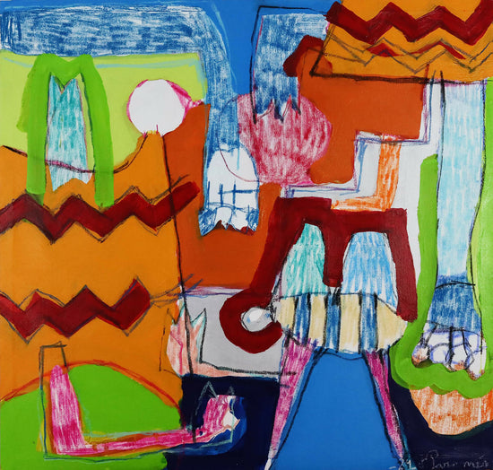 Joao-Parames-Dancas-imaginarias-tecnica-mista-s-tela-80x84-cm-2024