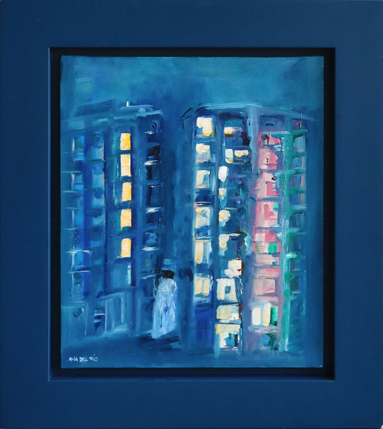 
                  
                    Ana del Río Penumbra Oleo Tela 46x38cm Molde 63x55cm 2004-1
                  
                