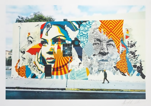 Vhils e Shepard Fairey | P55.ART.