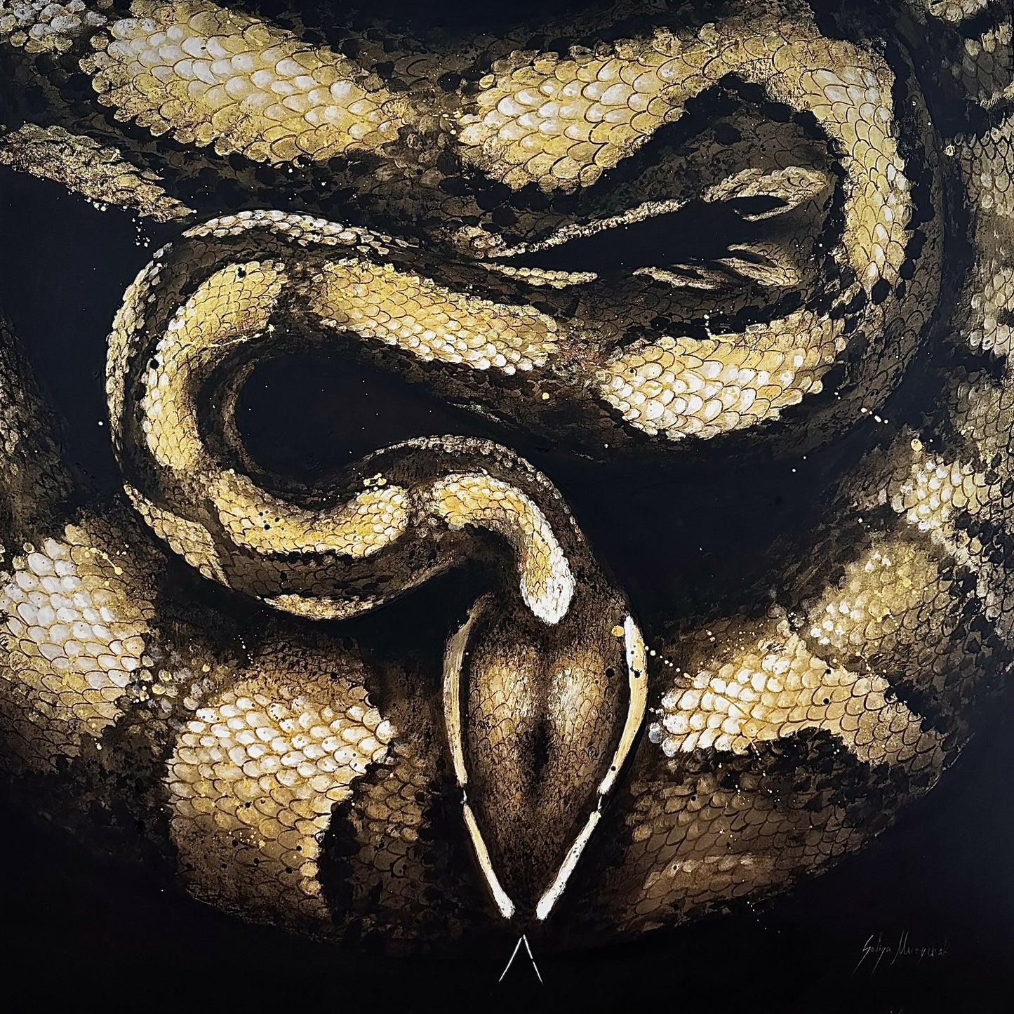 Sofiya Muzychak - Predadora,2026 - Pintura