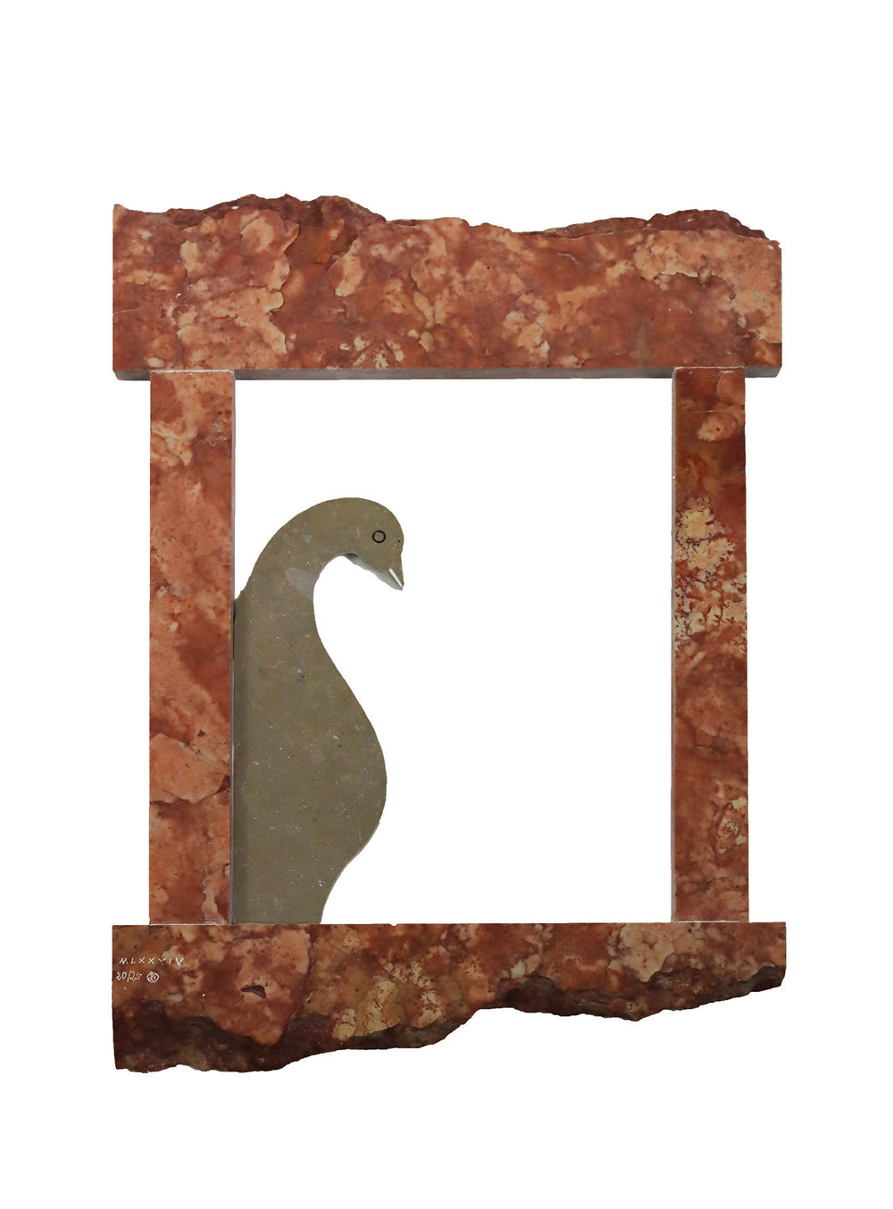 Escultura de mármol de Joao Cutileiro, 20-25 cm, 39 x 28 cm