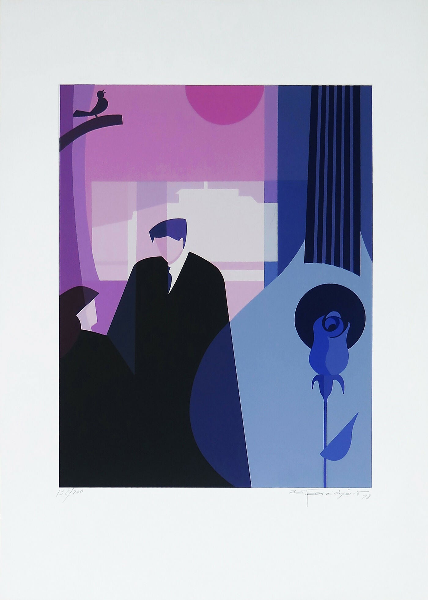 CR136-Ze-Penicheiro-serigrafia-sobre-papel-no-138-200-dimen-mancha-465-x-36-cm-dimen-total-70-x-50-cm1998