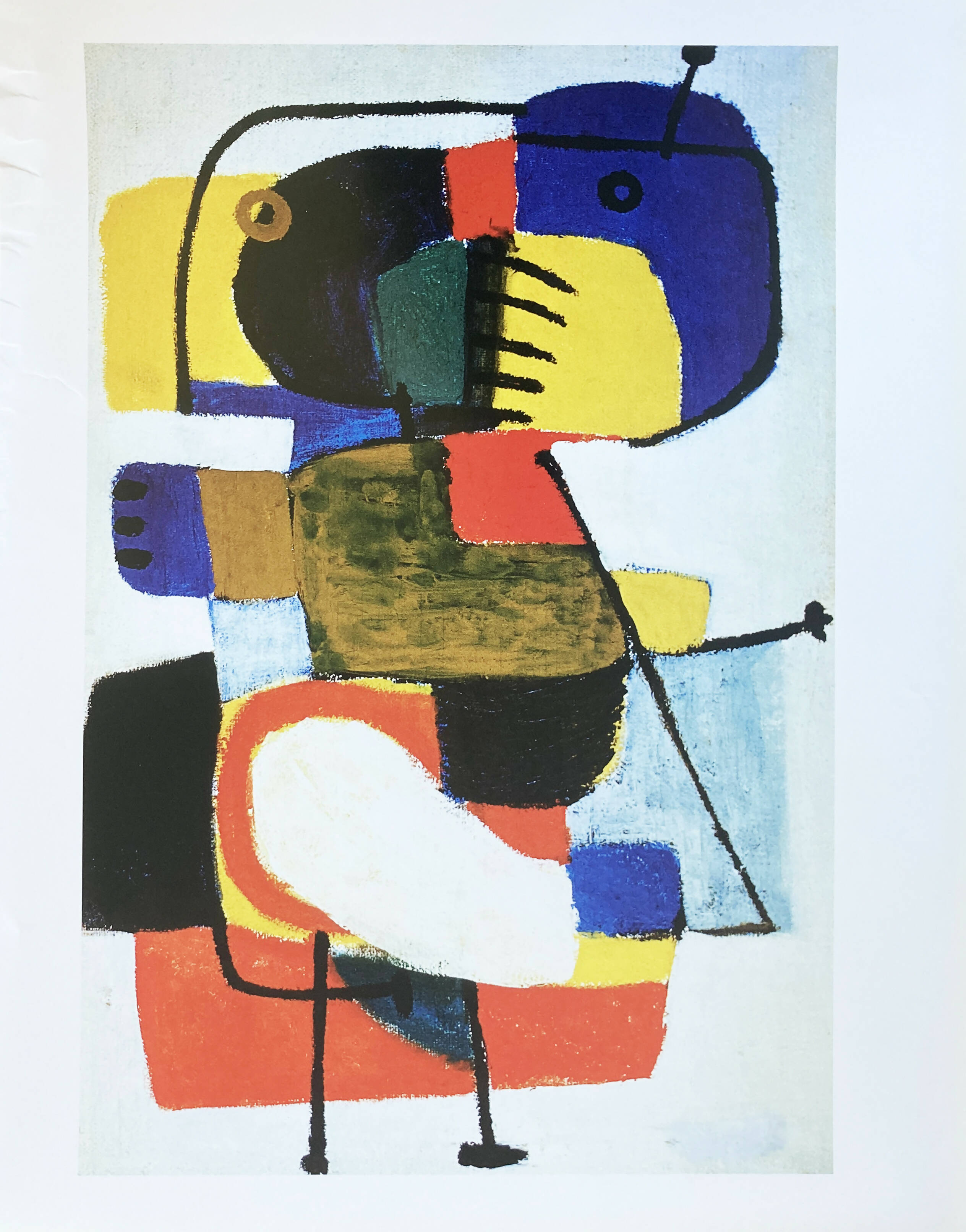Karel Appel、Les Animaux du Desert、希少画集画 Karel Appel、Les Animaux du Desert、希少画集画 - メルカリ